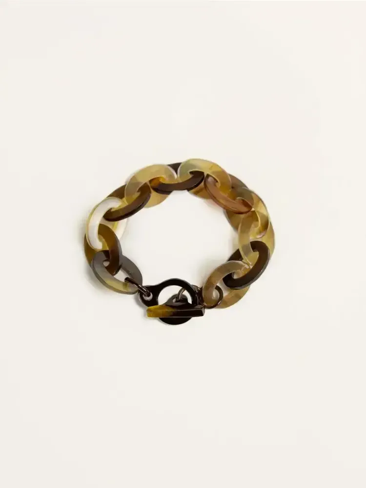 Bracelets - Bracelet 13 anneaux et fermoir en sabot - L INDOCHINEUR X RIVÊT