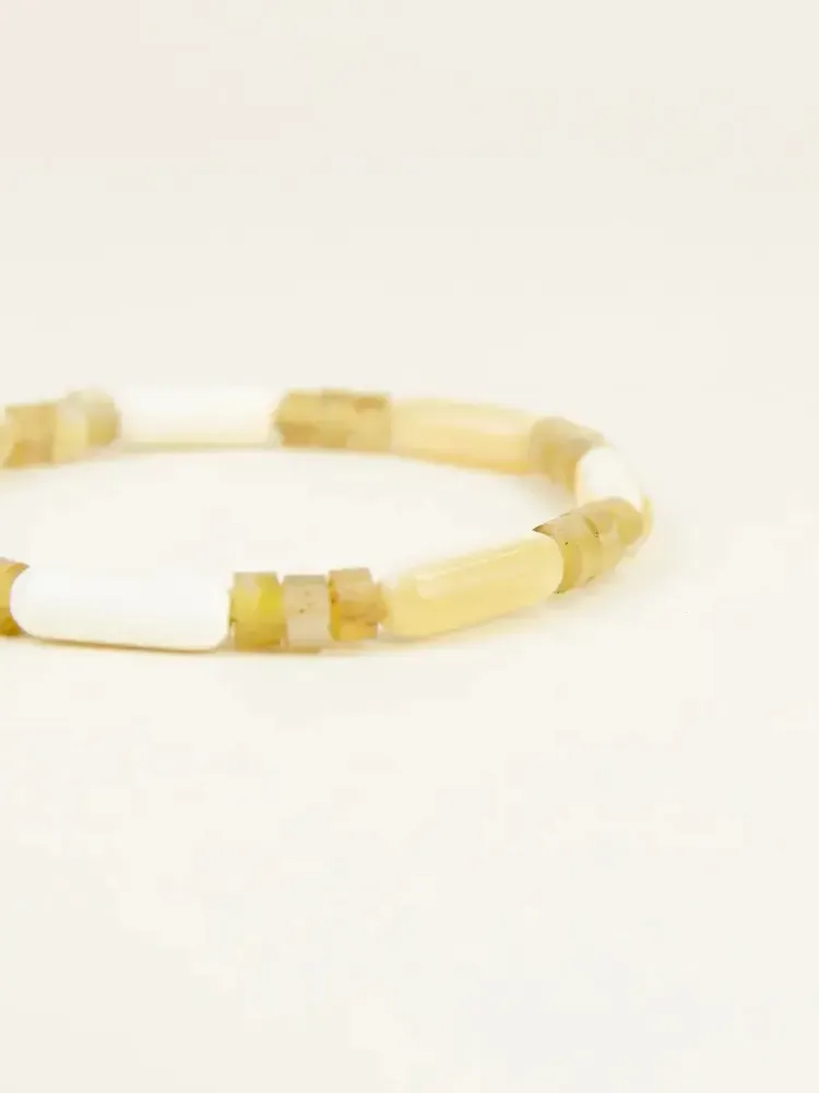 Bracelets - Bracelet élastique Gélule en sabot et laque - L INDOCHINEUR X RIVÊT