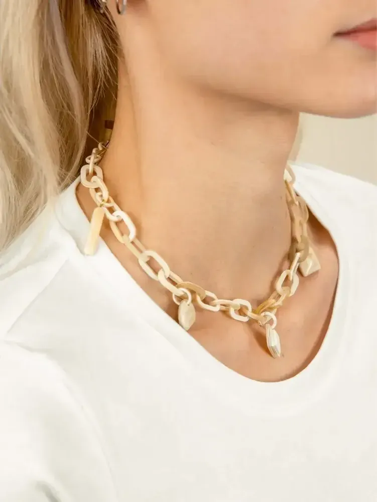 Jewelry - Hoof and lacquer charm necklace - L INDOCHINEUR X RIVÊT