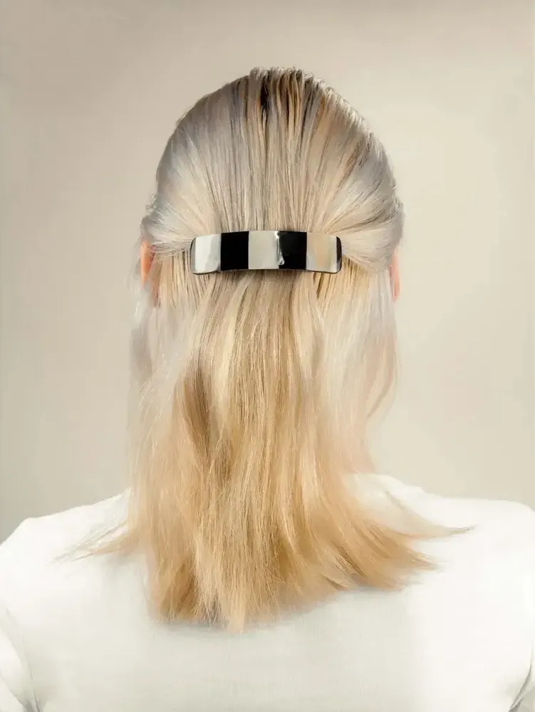 Barrettes - Large Damier barrette - L INDOCHINEUR X RIVÊT