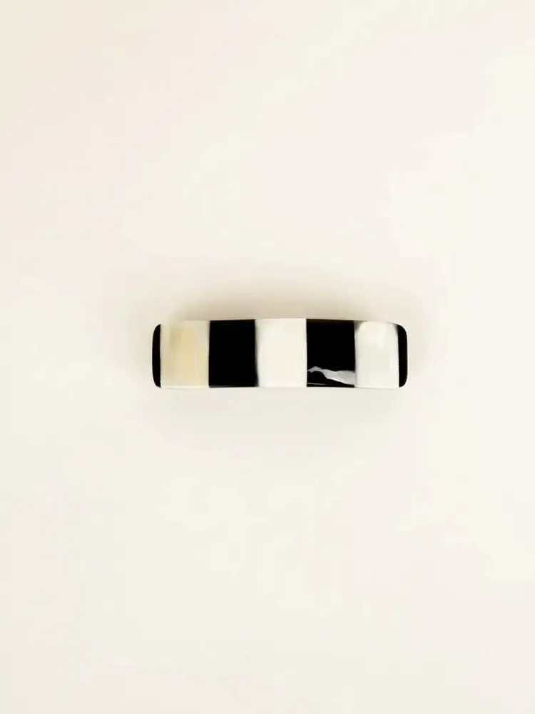 Barrettes - Moyenne barrette Damier - L INDOCHINEUR X RIVÊT