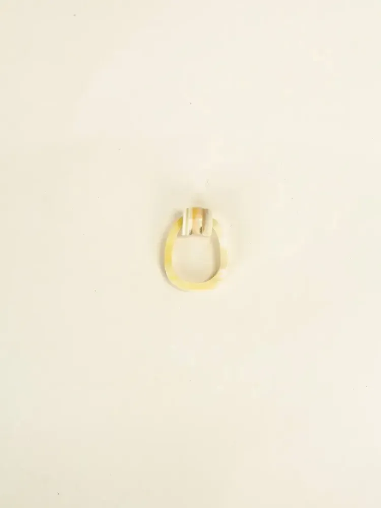 Jewelry - Chouchou ring in hoof and tricolor lacquer size S - L INDOCHINEUR X RIVÊT
