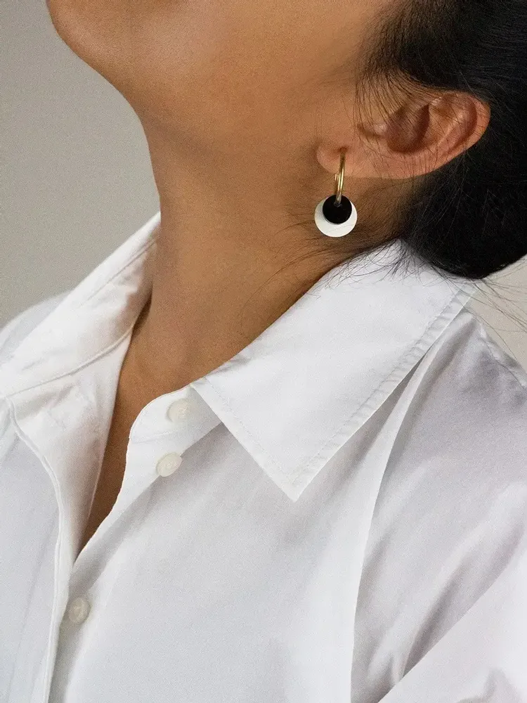 Jewelry - Hébra hoop earrings - L INDOCHINEUR X RIVÊT