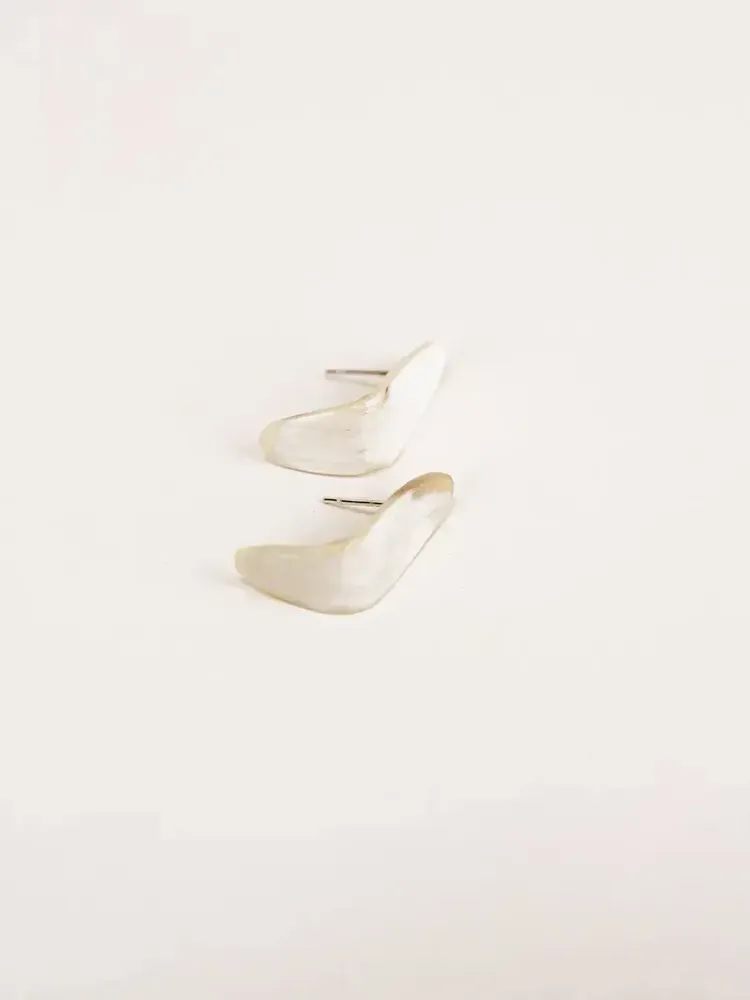 Jewelry - Blond horn Ion earrings - L INDOCHINEUR X RIVÊT