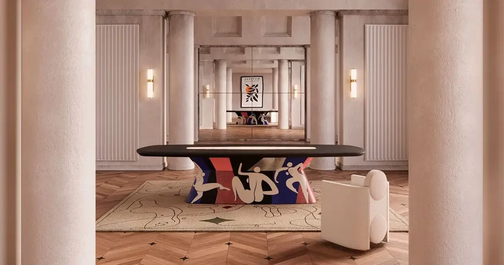 Dining Tables - La Danse Dining Table Handmade in Portugal By Malabar - MALABAR