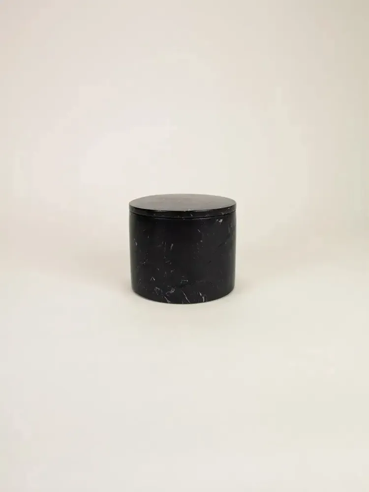 Caskets and boxes - Jupiter box in black marble - L INDOCHINEUR X RIVÊT