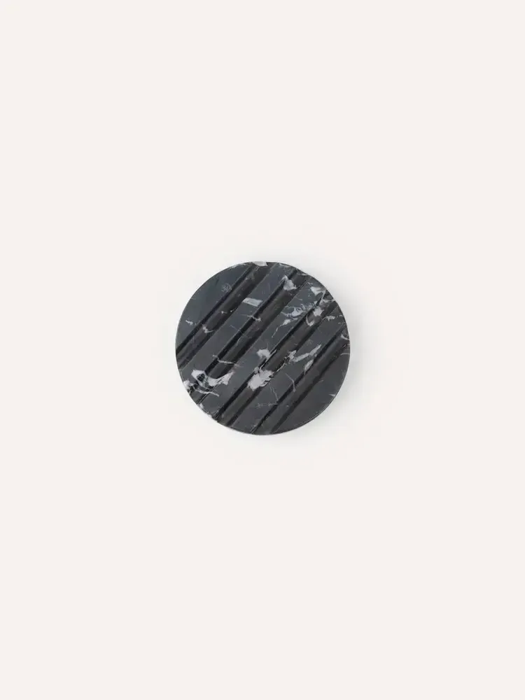 Porte-savons - Porte-savon Petite Ours en marbre noir - L INDOCHINEUR X RIVÊT