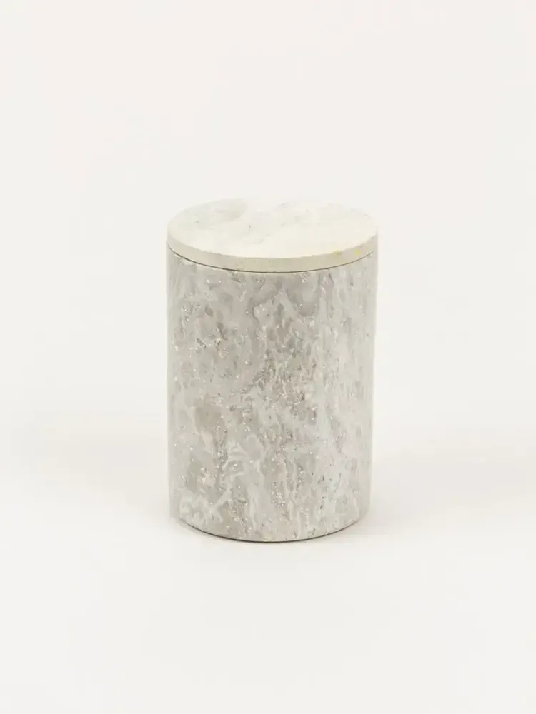 Caskets and boxes - Uranus vase in black stone - L INDOCHINEUR X RIVÊT