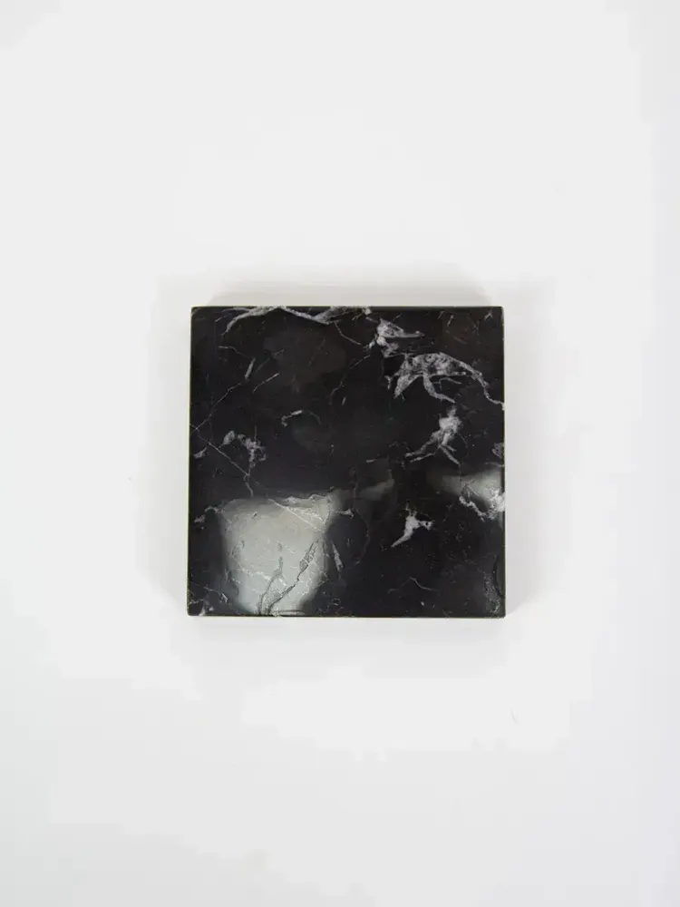 Glass - Sample of translucent white marble (shiny finish) from Yen Bai - L INDOCHINEUR X RIVÊT