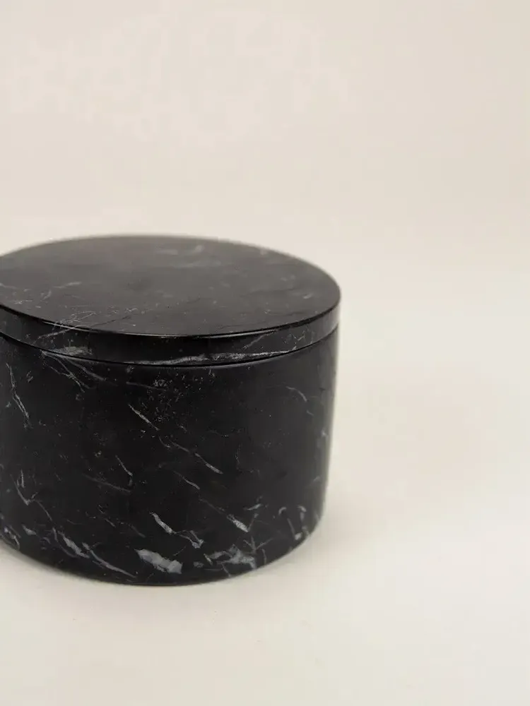 Caskets and boxes - Venus box in black marble - L INDOCHINEUR X RIVÊT