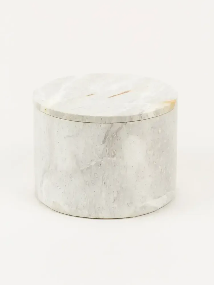 Coffrets et boîtes - Boîte Jupiter en marbre gris ocre - L INDOCHINEUR X RIVÊT