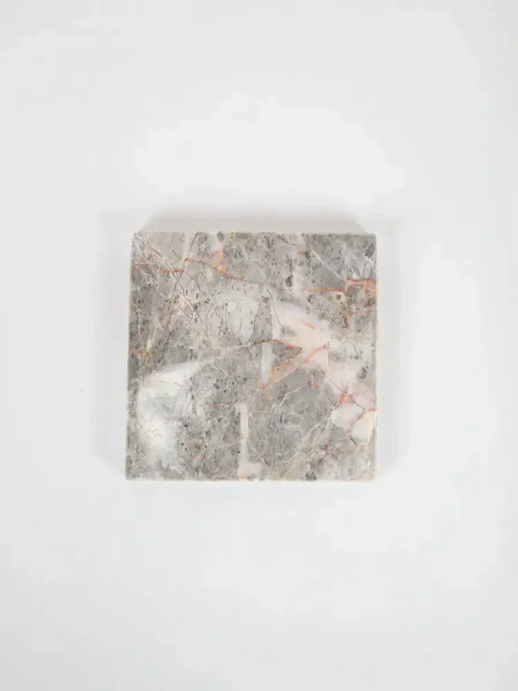 Glass - Sample of pink marble (mat finish) from Hoa Binh - L INDOCHINEUR X RIVÊT