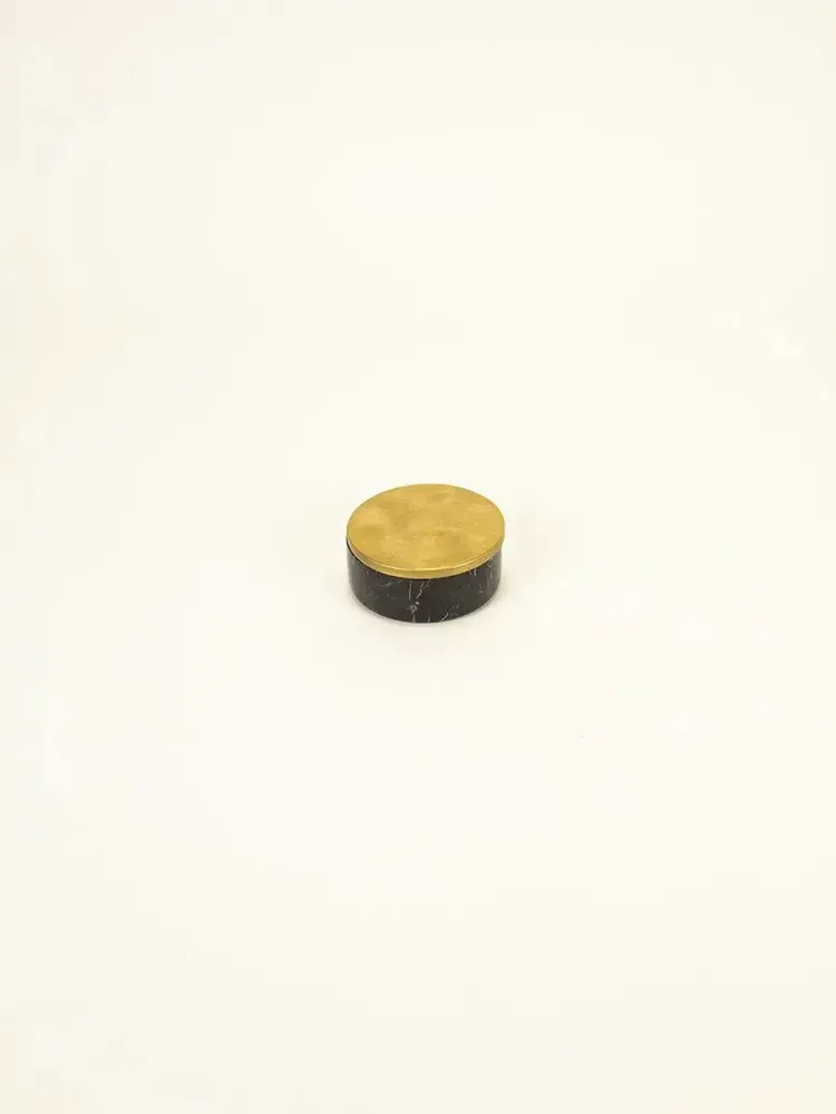 Caskets and boxes - Mars brass and pink marble box - L INDOCHINEUR X RIVÊT