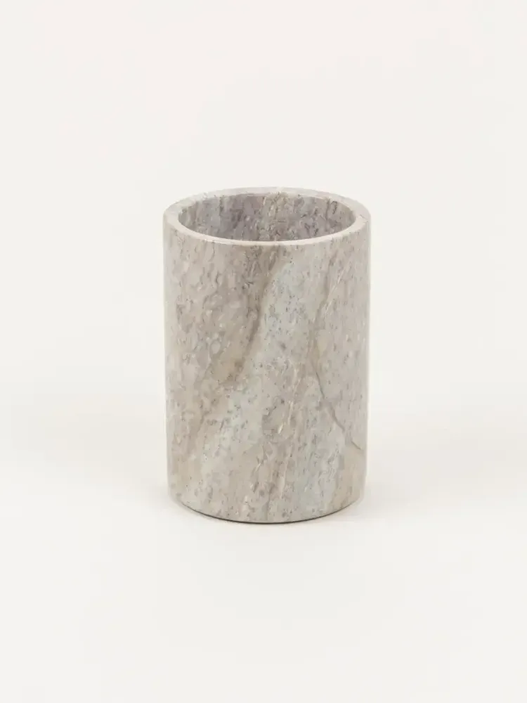 Coffrets et boîtes - Vase Uranus en marbre blanc - L INDOCHINEUR X RIVÊT