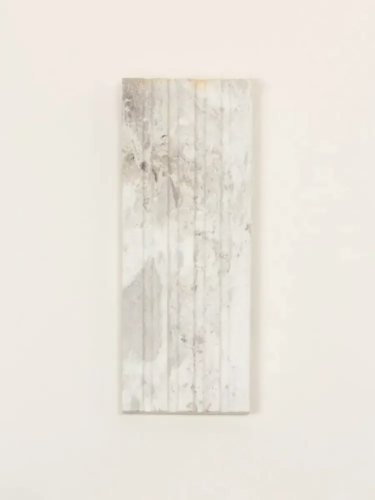 Porte-savons - Grand porte savon Sirius en marbre blanc - L INDOCHINEUR X RIVÊT