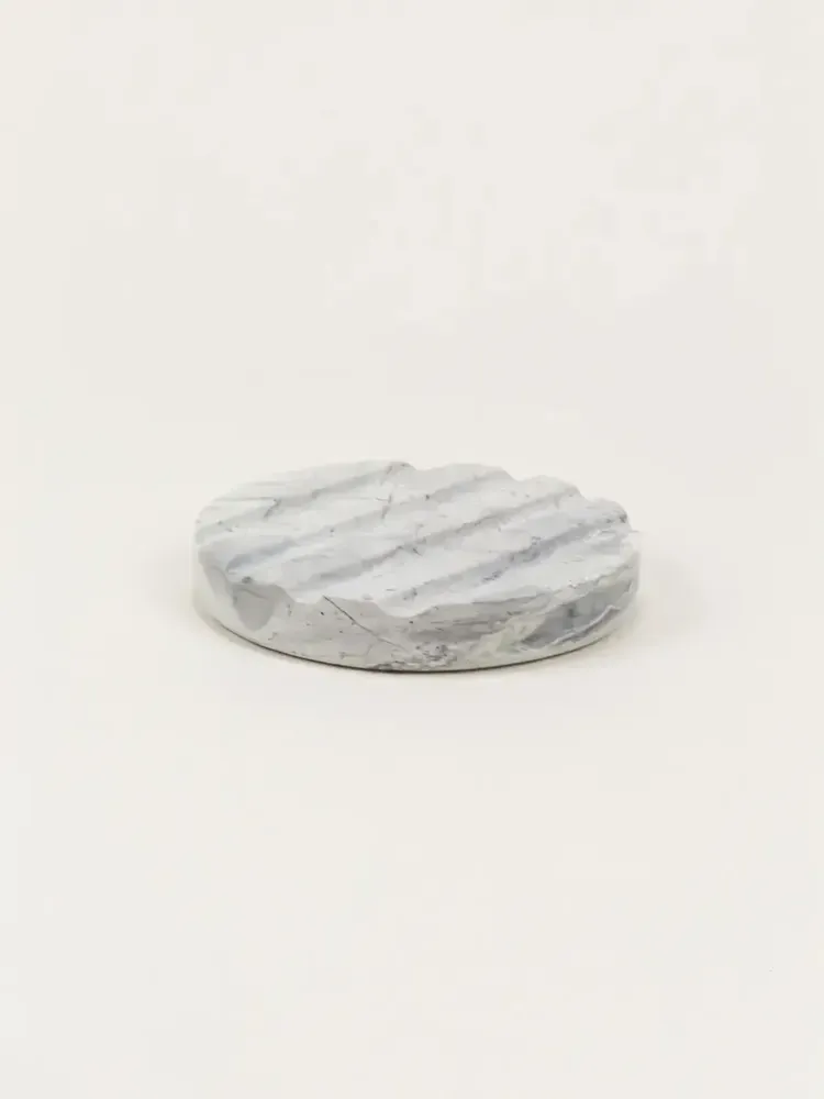 Porte-savons - Porte-savon Petite Ours en marbre blanc - L INDOCHINEUR X RIVÊT