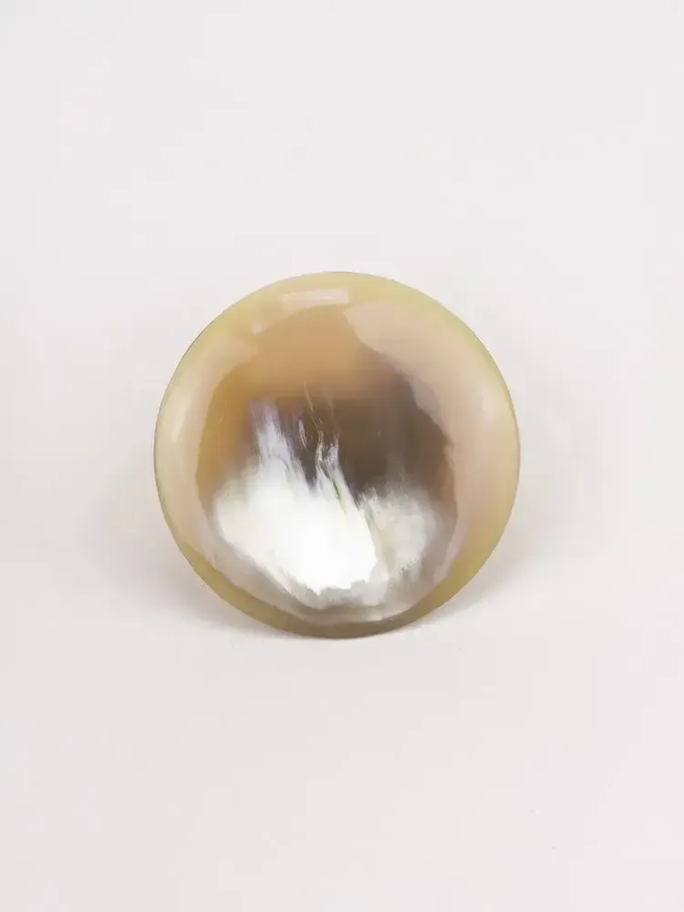 Accessoires à fixer - Patère bord droit, laque bleu clair et sable, taille L - L INDOCHINEUR X RIVÊT