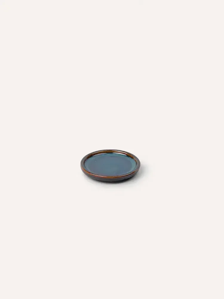 Assiettes au quotidien - Petite assiette coupelle dia. 10 cm, émail Hoa Bien rouge (vendu par 6) - L INDOCHINEUR X RIVÊT