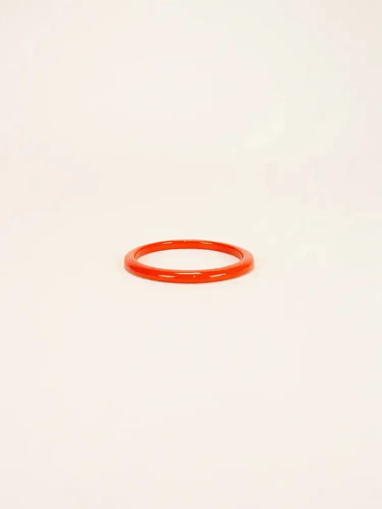 Bracelets - Tu Vi quarter round bracelet in black horn size M - L INDOCHINEUR X RIVÊT