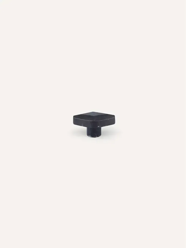 Mounting accessories - Diamond furniture knob, blond horn, L - L INDOCHINEUR X RIVÊT