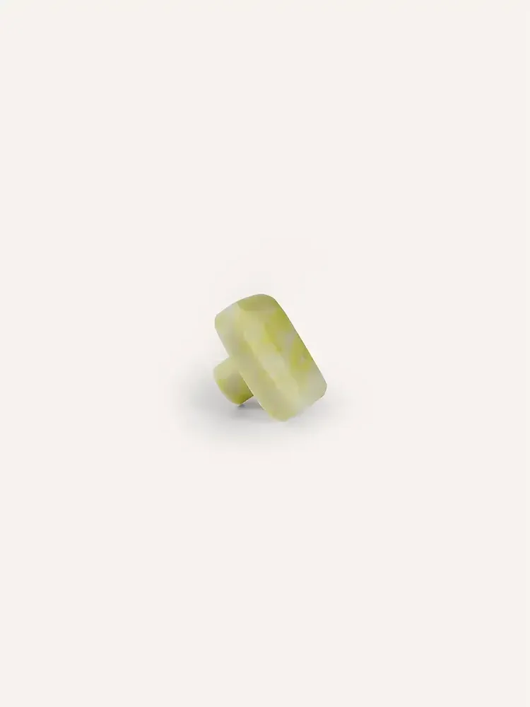 Accessoires à fixer - Bouton de meuble diamant carré, corne noire Africaine, K - L INDOCHINEUR X RIVÊT