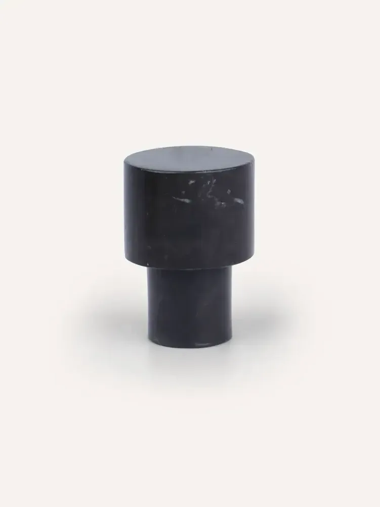 Accessoires à fixer - Patère tube, corne noire Africaine, G - L INDOCHINEUR X RIVÊT