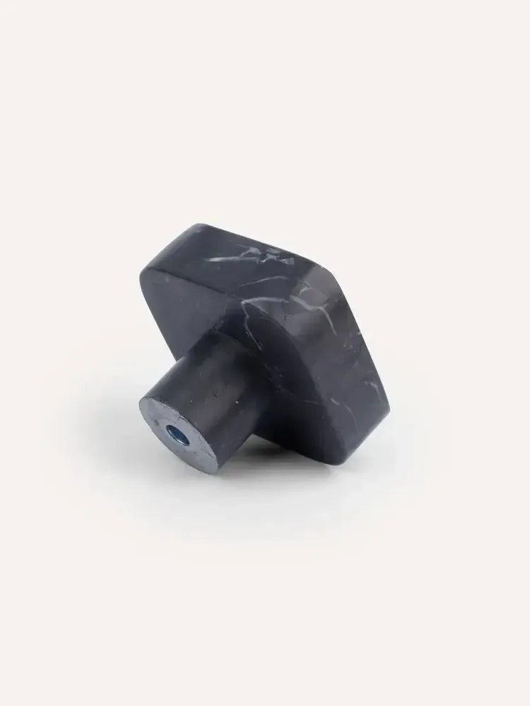 Accessoires à fixer - Patère diamant carré, corne blonde - L INDOCHINEUR X RIVÊT
