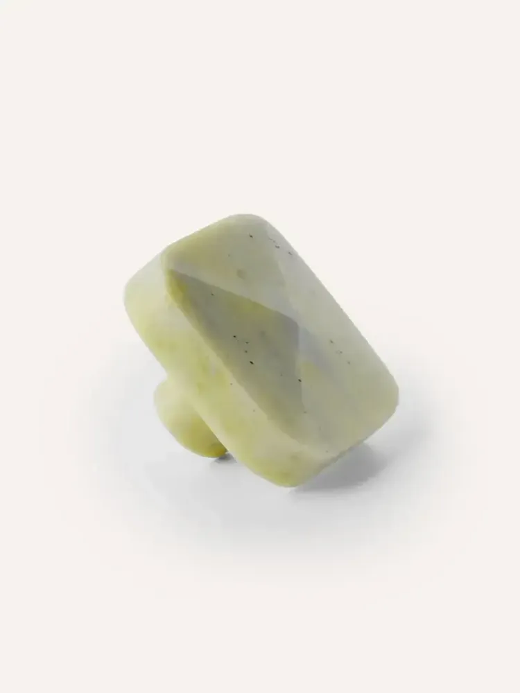 Accessoires à fixer - Patère diamant carré, corne blonde - L INDOCHINEUR X RIVÊT