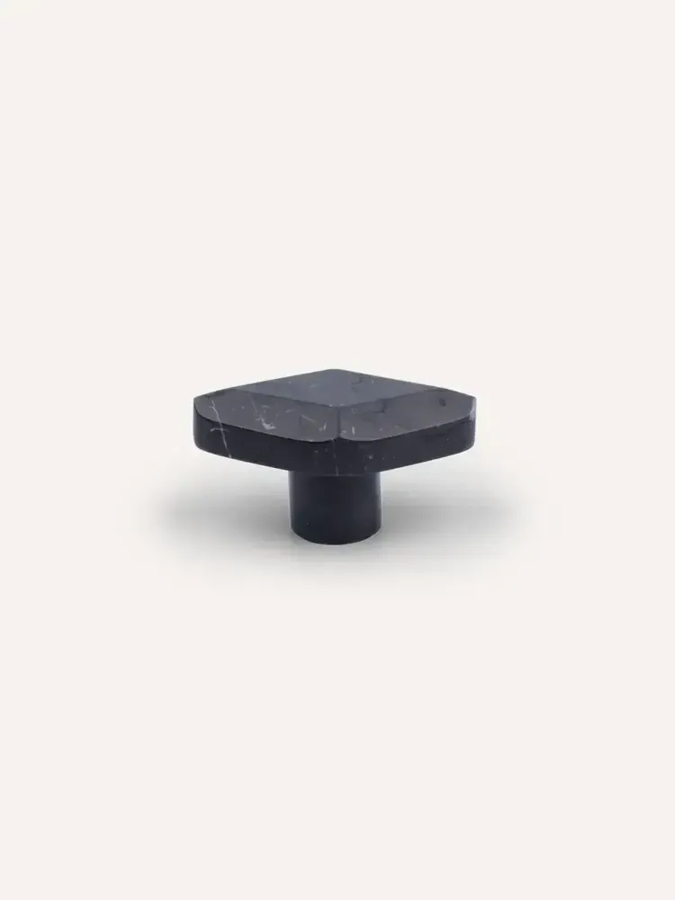 Accessoires à fixer - Patère diamant losange, corne noire Africaine, L - L INDOCHINEUR X RIVÊT