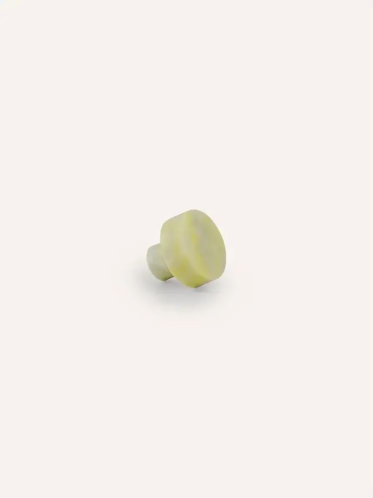 Accessoires à fixer - Bouton de meuble disque, corne noire Africaine, A - L INDOCHINEUR X RIVÊT