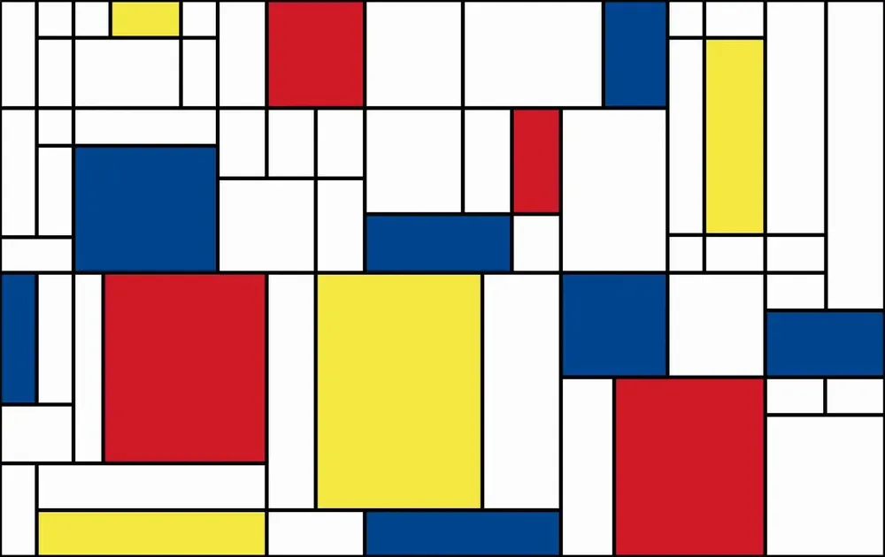 Wallpaper - Wallpaper No. 746 - Homage to Piet - WELLPAPERS