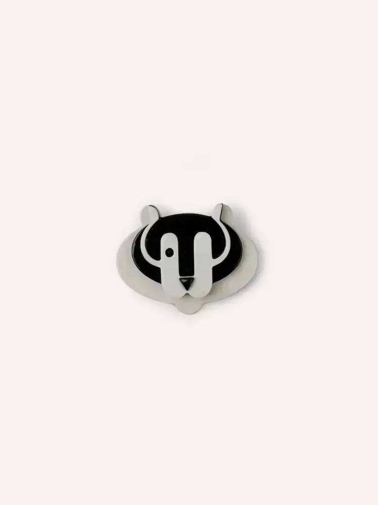 Brooches - Tiger Brooch in natural horn - L INDOCHINEUR X RIVÊT