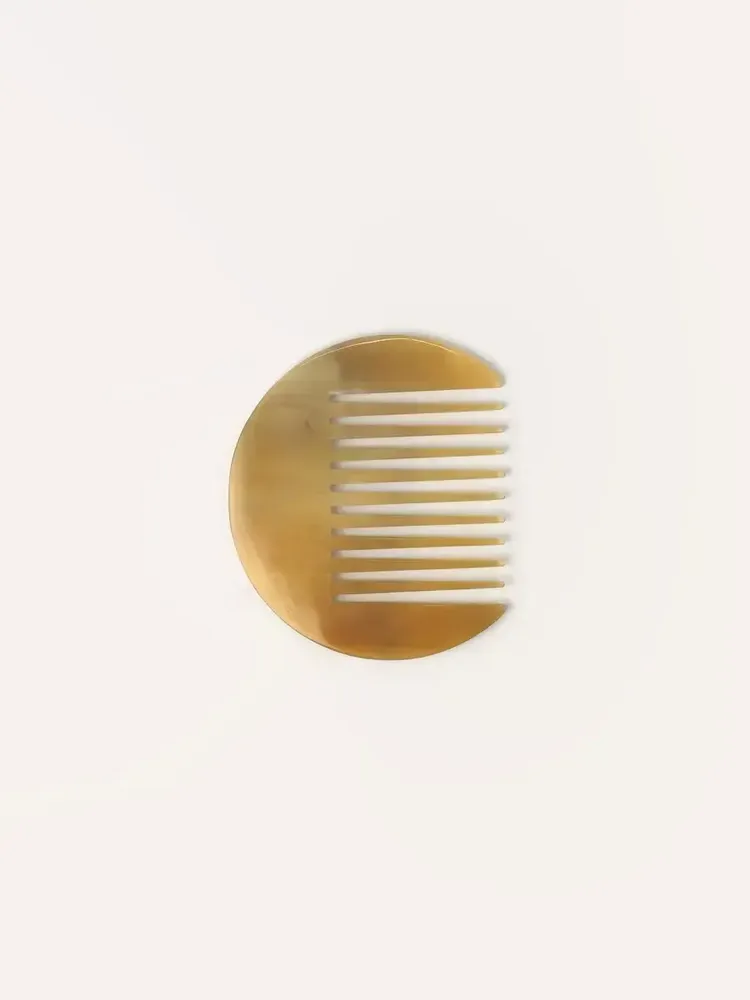 Hair accessories - Blonde Horn Afro Comb - L INDOCHINEUR X RIVÊT