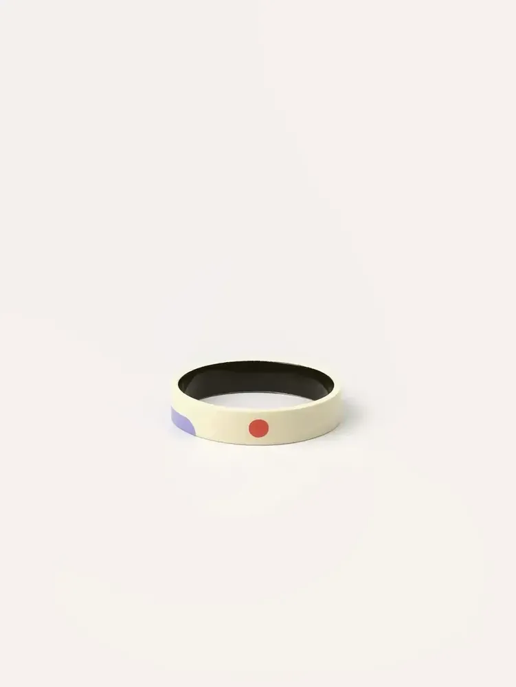 Bracelets - Tricolor horn and lacquer bracelet, size M - L INDOCHINEUR X RIVÊT