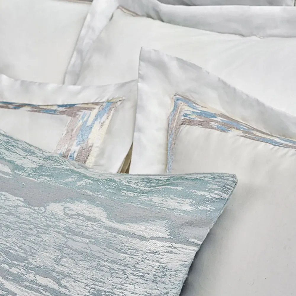 Bed linens - Luxury Duvet Cover Set Luminova Collection, Verdant - CROWN GOOSE
