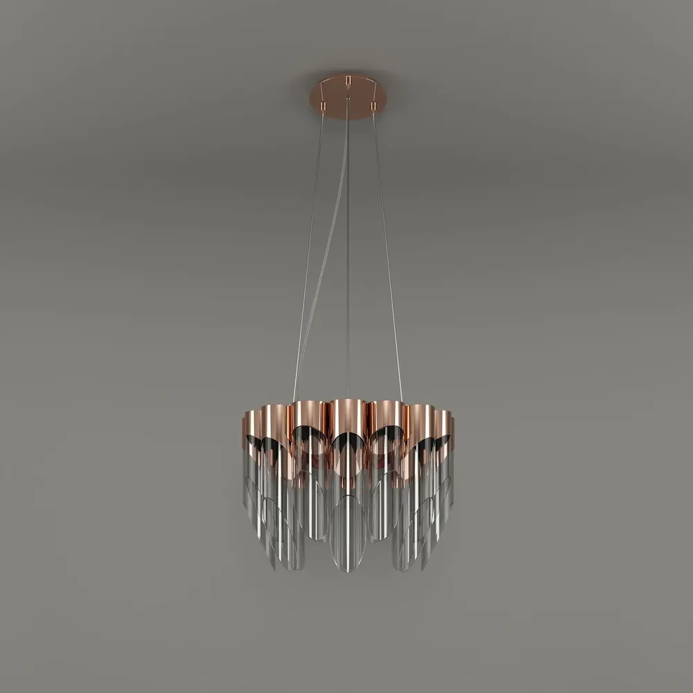 Suspensions - Lampe à suspension Bamboo II fabriquée à la main au Portugal par Creat - CREATIVEMARY