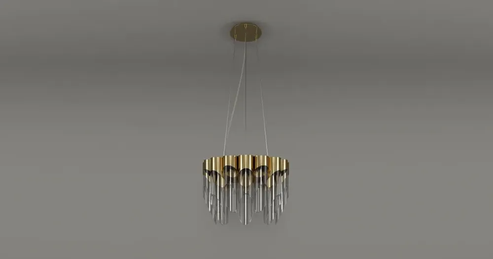 Suspensions - Lampe à suspension Bamboo II fabriquée à la main au Portugal par Creat - CREATIVEMARY
