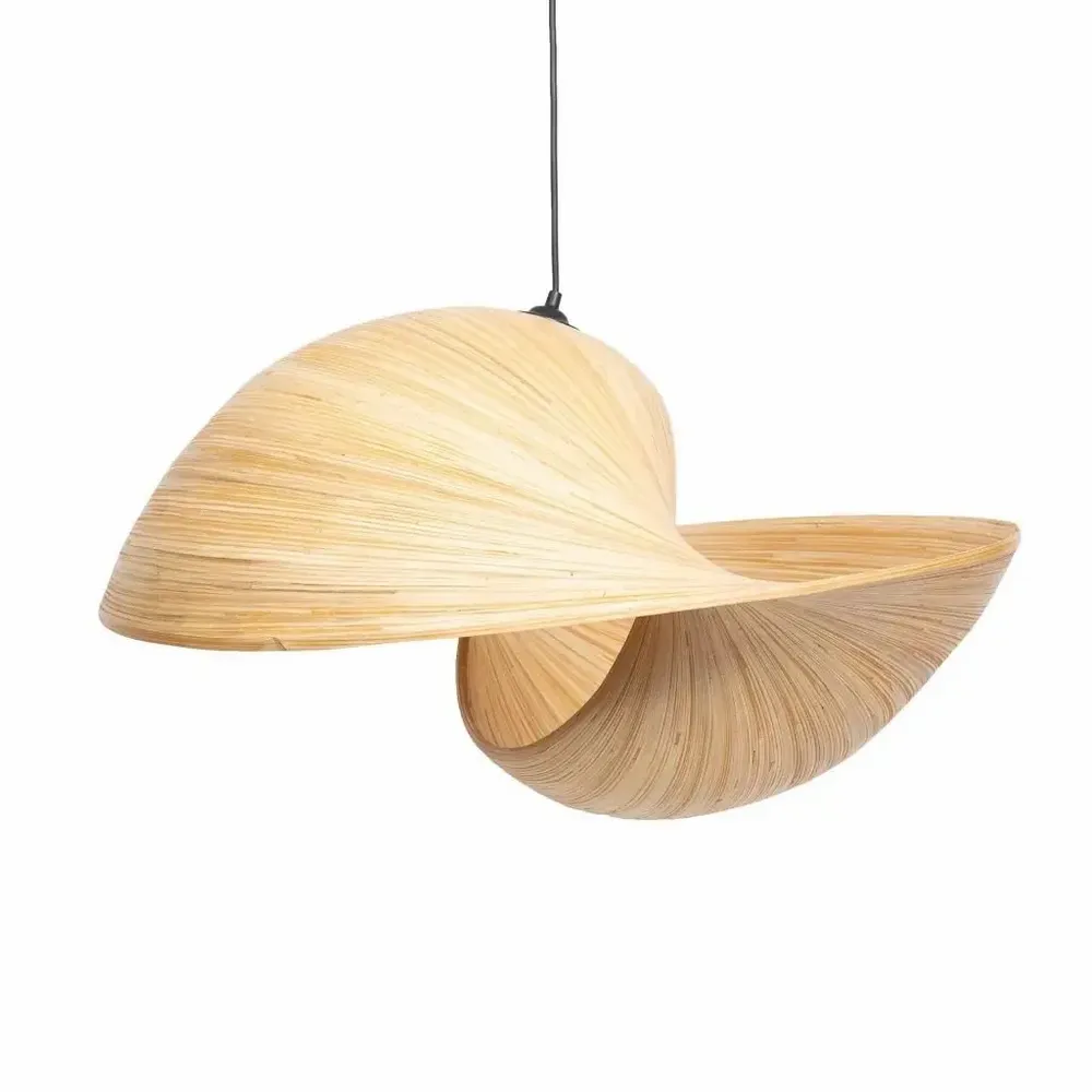 Hanging lights - EKO - Bamboo pendant lamp - shell shape - HYDILE