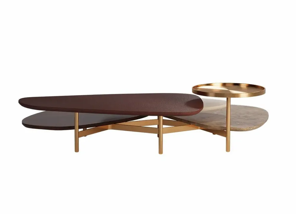 Coffee tables - La Toile Center Table Handmade in Portugal By Malabar - MALABAR