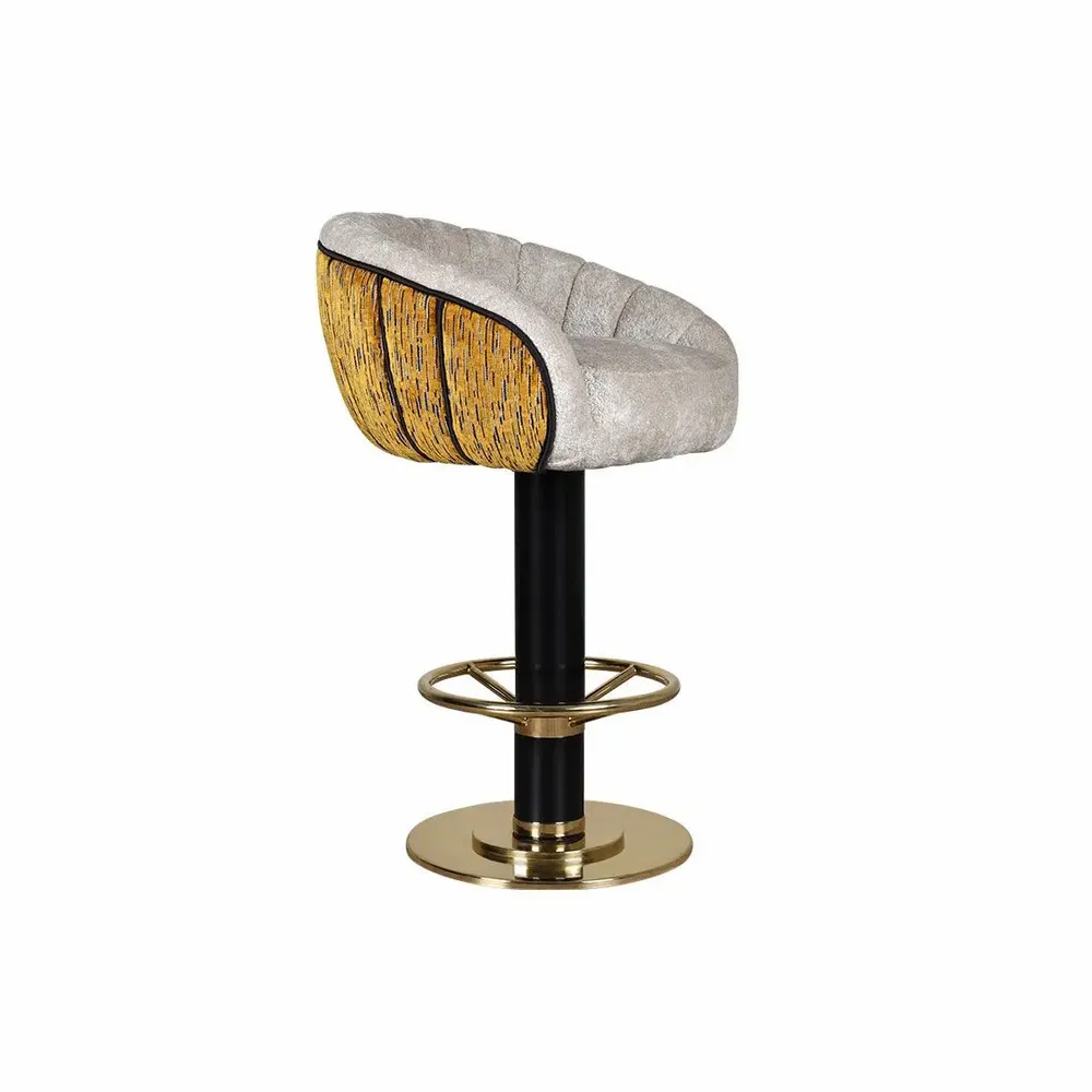 Chairs - Vivien Swivel Bar Chair Made in Portugal By Ottiu - OTTIU