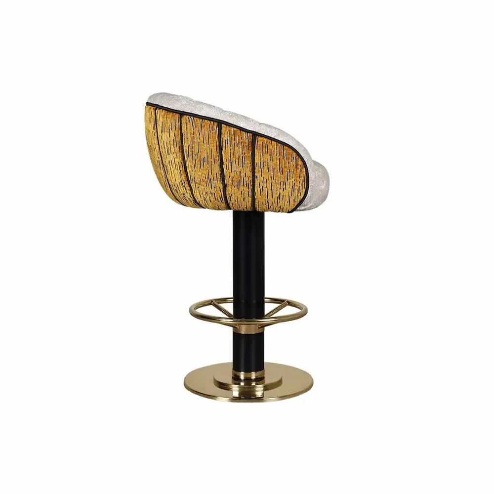 Chairs - Vivien Swivel Bar Chair Made in Portugal By Ottiu - OTTIU