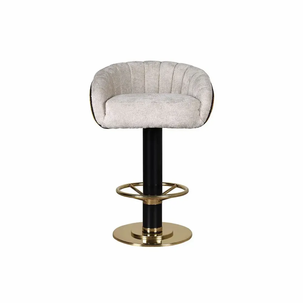 Chairs - Vivien Swivel Bar Chair Made in Portugal By Ottiu - OTTIU