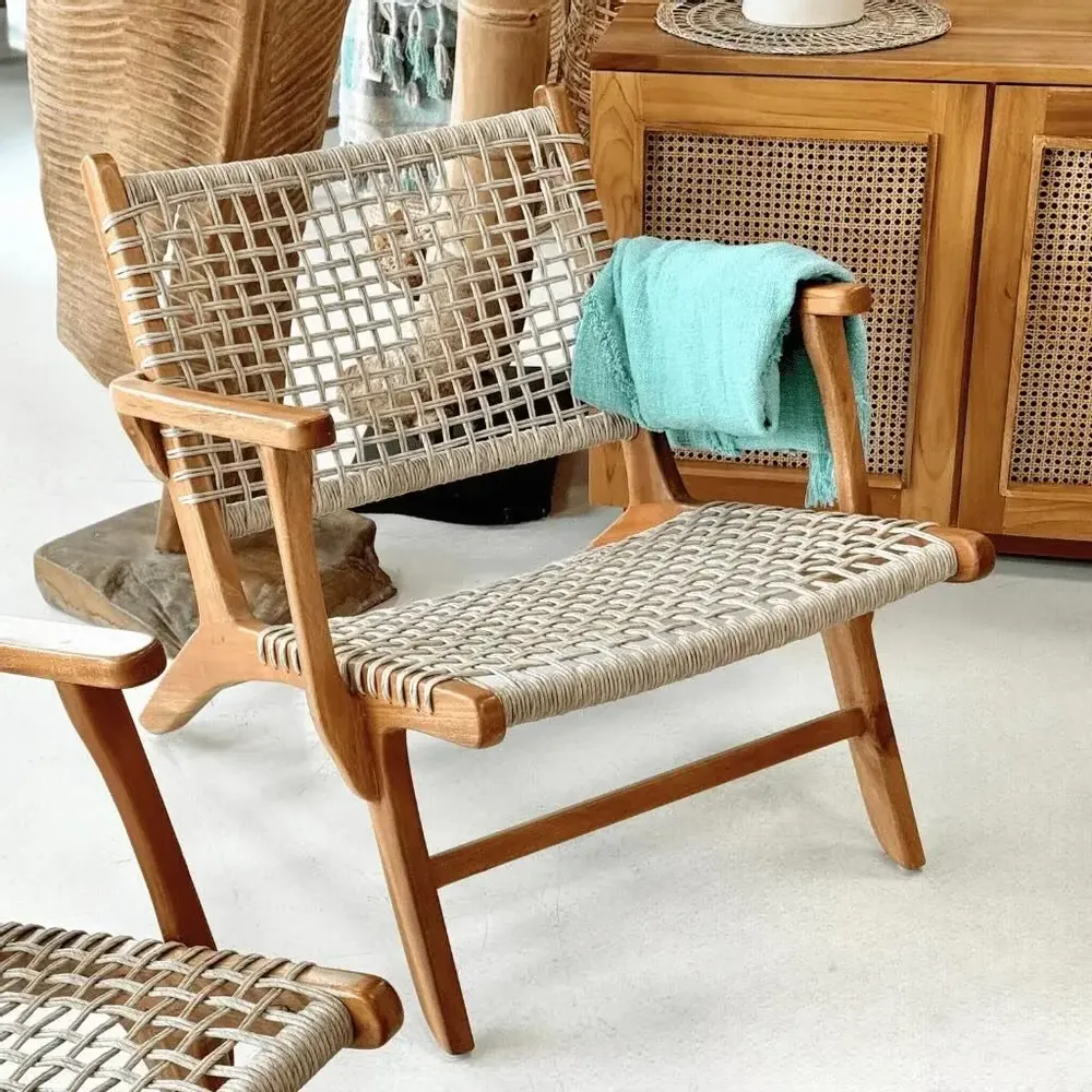 Fauteuils - Fauteuil en rotin tressé - JUNE - HYDILE