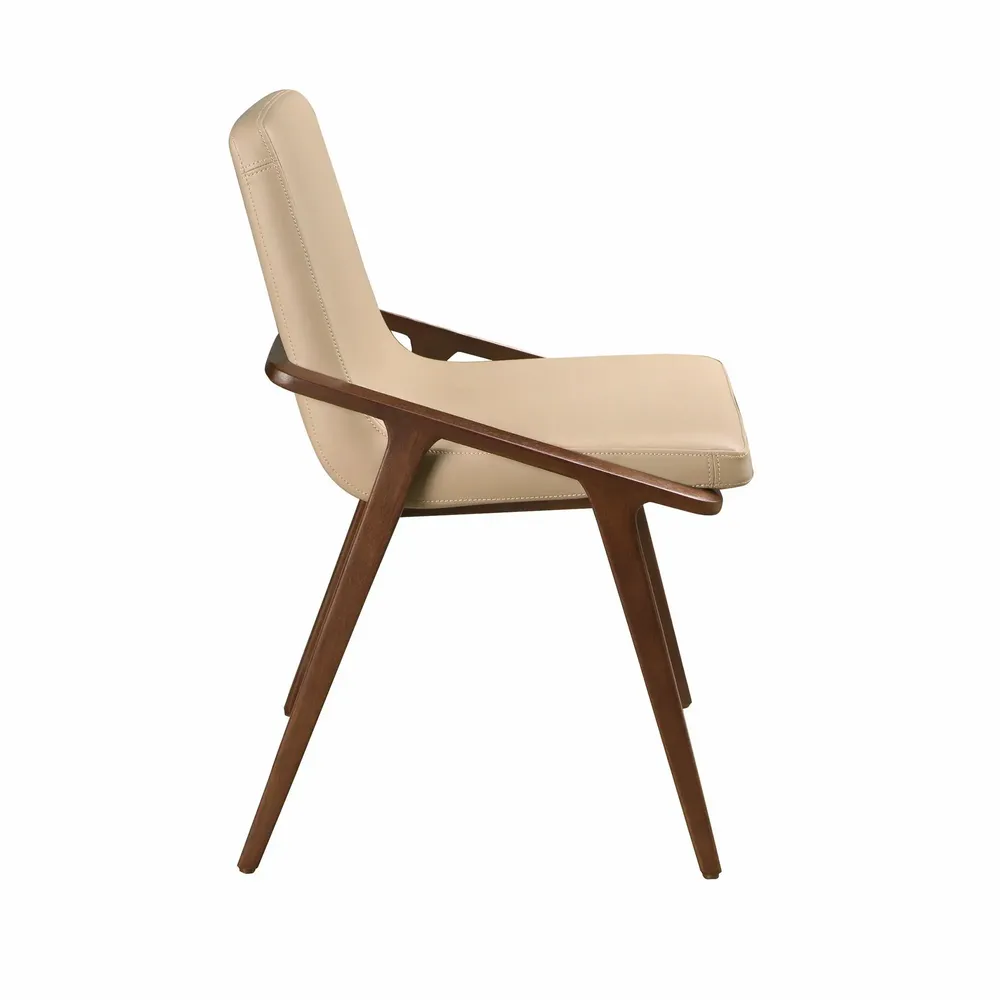 Chairs - Walnut legs Dining table chair - ANGEL CERDÁ