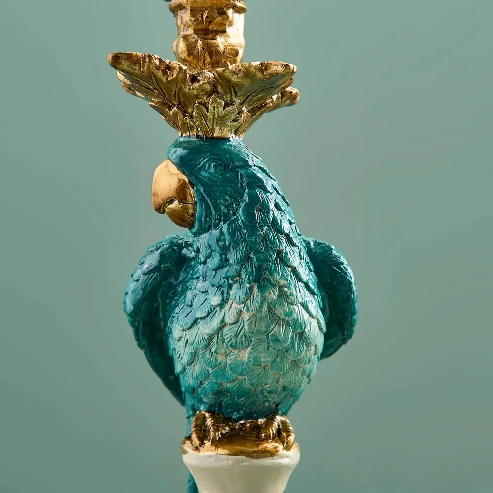 Objets de décoration - Lot de 2 bougeoirs perroquets - WERNS