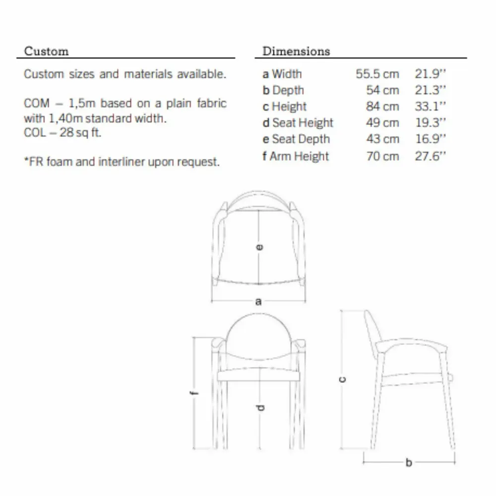 Chairs - Tanoco Chair in COM - DUISTT