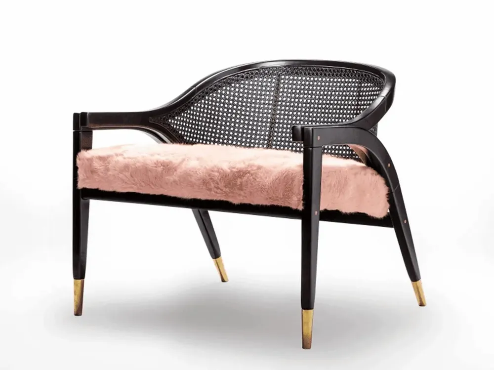 Armchairs - Wormley Fur Armchair - DUISTT