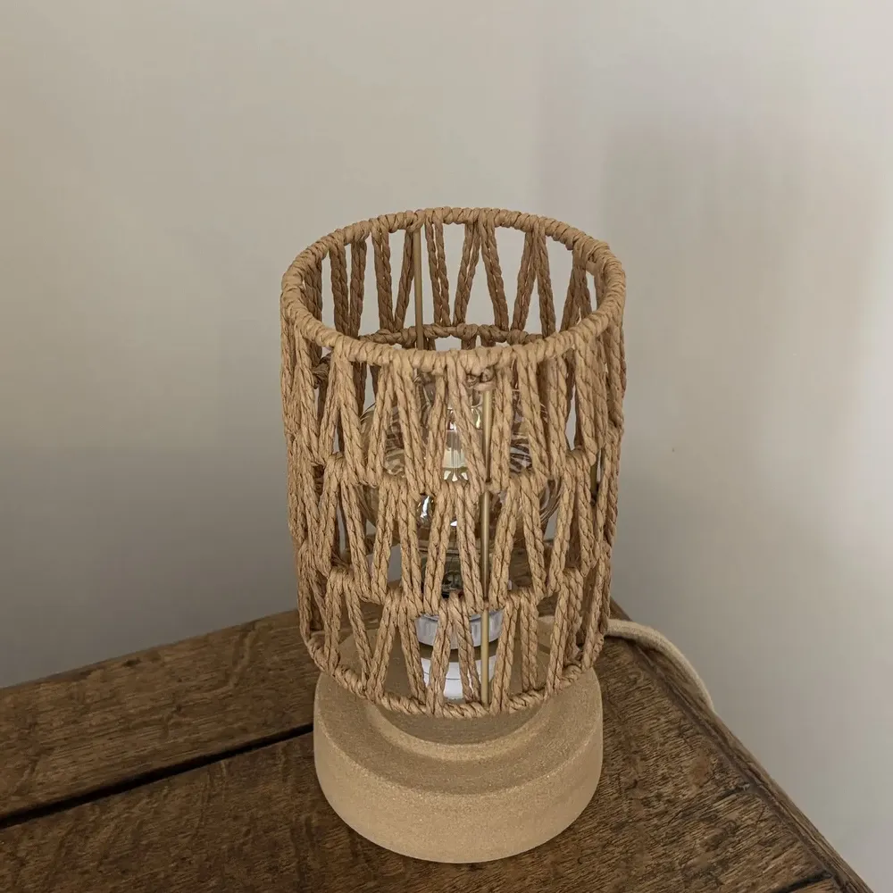 Objets de décoration - Lampe à poser en Grès Roux - LES POTERIES DE SWANE