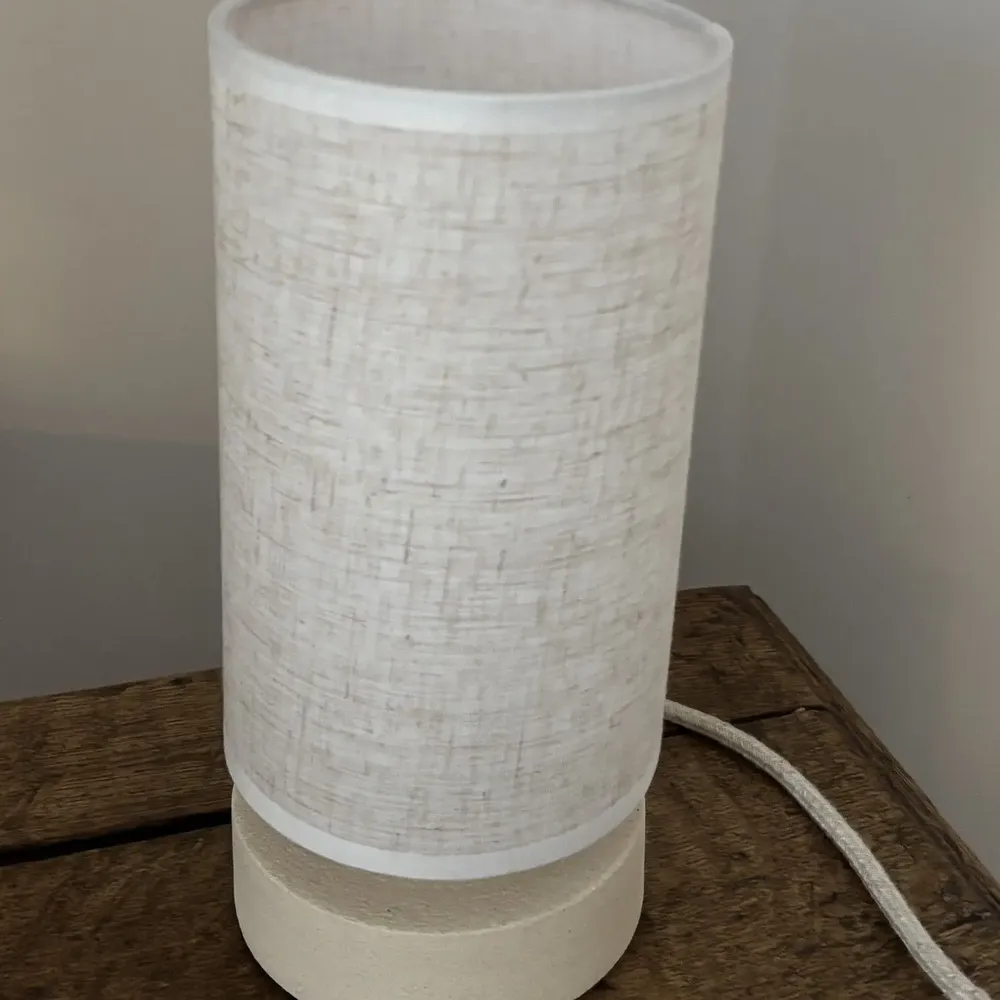 Objets de décoration - Lampe à poser en Grès Blanc - LES POTERIES DE SWANE