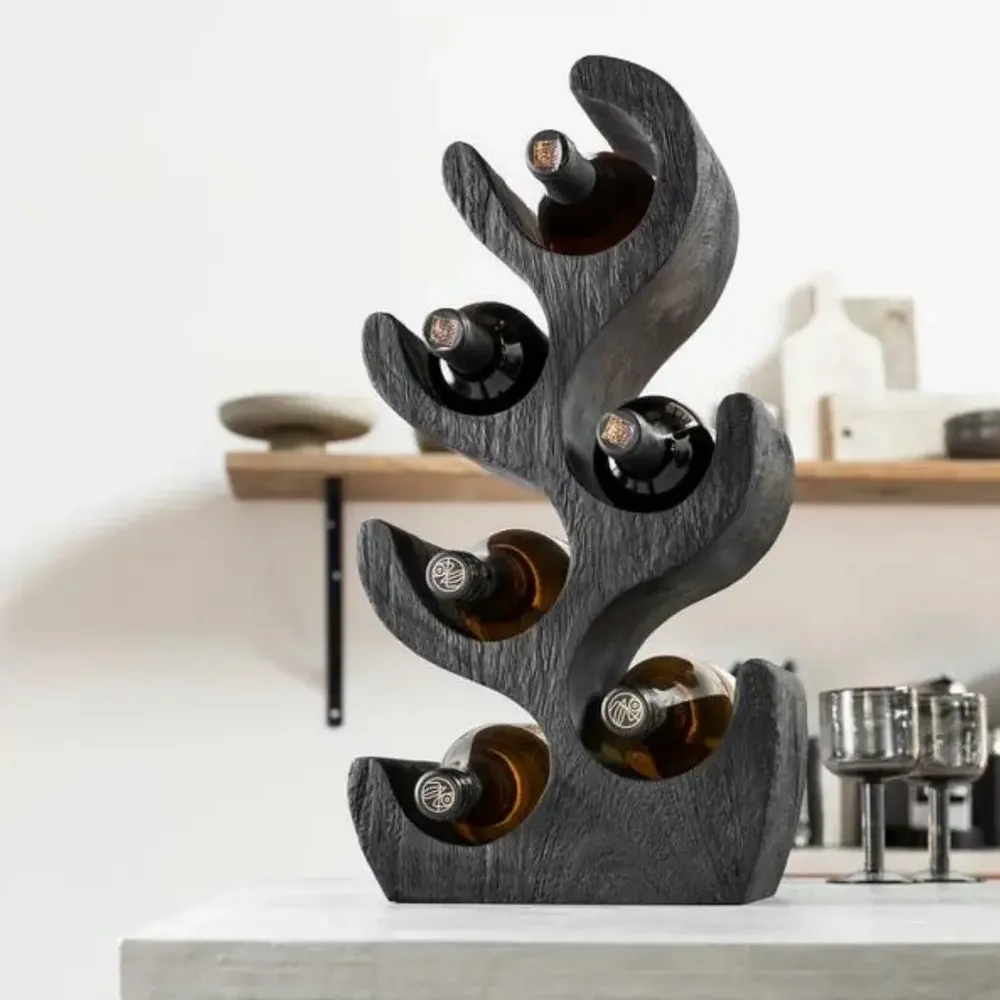 Pièces uniques - VINO - Porte bouteille en bois - HYDILE